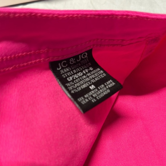 Vibrant Pink Straight Leg Pants - Picture 5 of 6